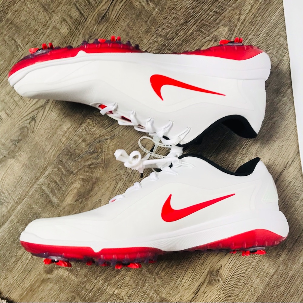 Nike React Vapor 2 Golf Cleats - University Red